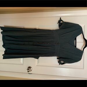 DARK GREEN BOHME DRESS